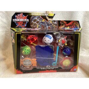 Bakugan Battle Pack Special Attack Trox Dragonoid Butterclaw Flame King